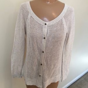 Lightweight Cream Cardigan 💛 American Eagle